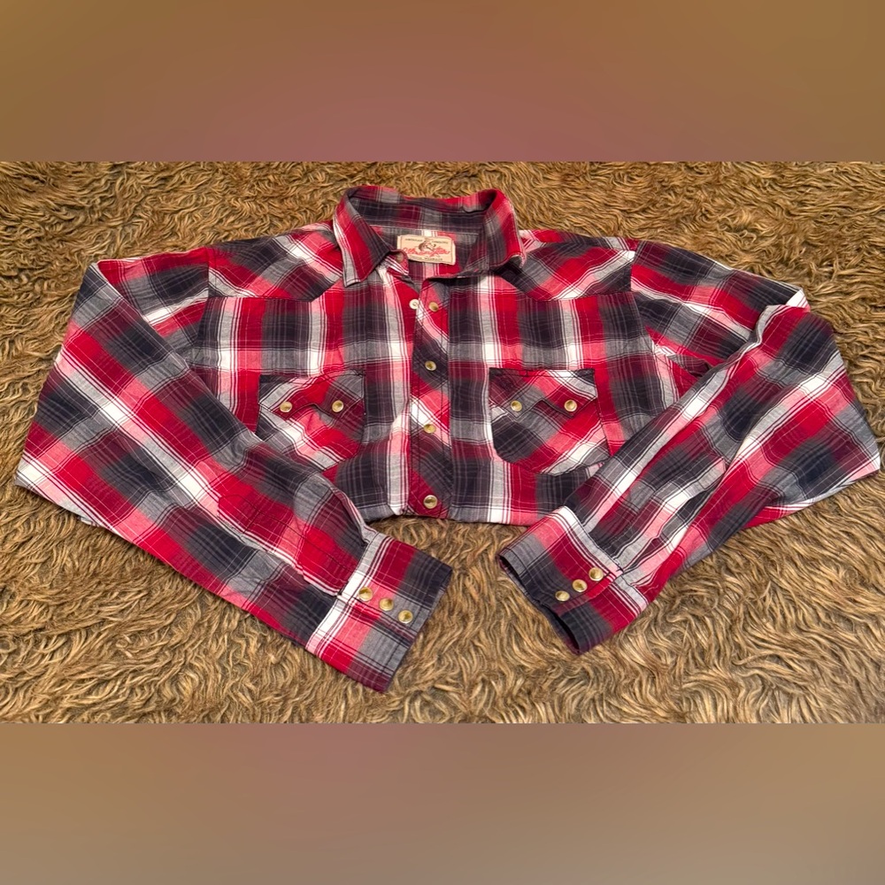 Wrangler Pearl Snap Western Shirt | Men’s L